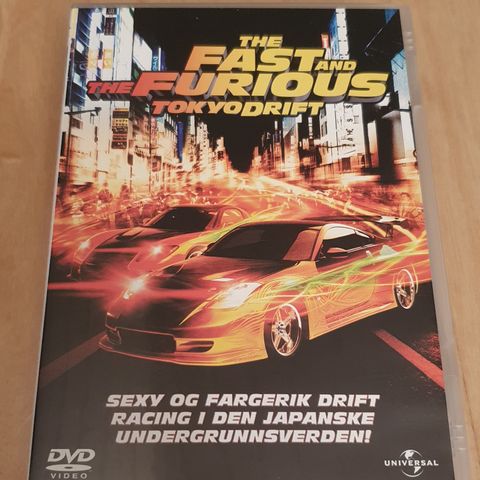 The Fast and The Furious : Tokyo Drift  ( DVD )