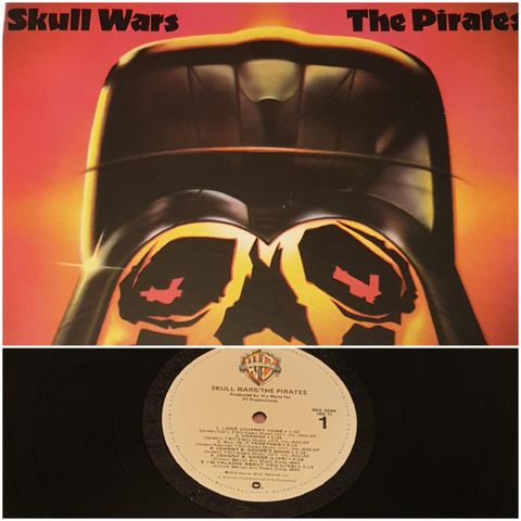 VINTAGE/ RETRO LP-VINYL "SKULL WARS/THE PIRATES" 1978