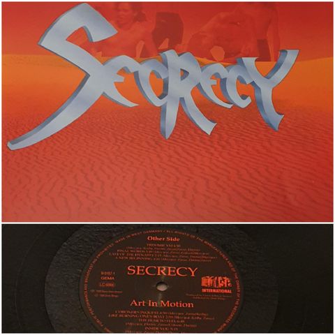 VINTAGE/ RETRO LP-VINYL "SECRECY/ART IN MOTION" 1990