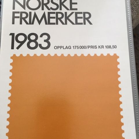 Norske årsett 1983