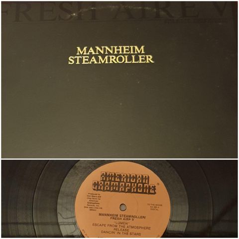 VINTAGE/ RETRO LP-VINYL "MANNHEIM STEAMROLLER/FRESH AIRE V" 1983