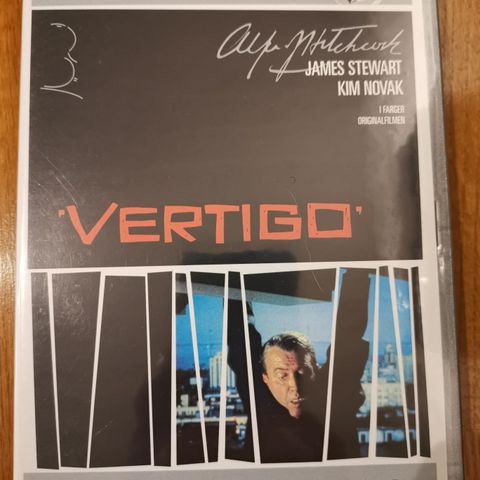 Vertigo (DVD, The Hitchcock collection)
