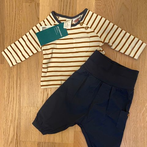 Baby set for gutt fra h&m i str. 56 (bluse og bukser)