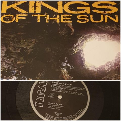 VINTAGE/ RETRO LP-VINYL "KINGS OF THE SUN/SERPENTINE" 1988