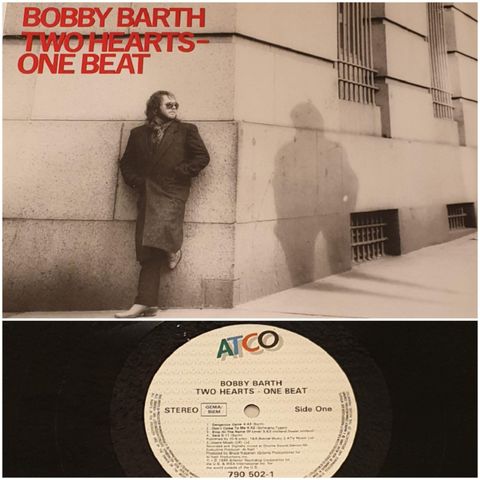 VINTAGE/ RETRO LP-VINYL "BOBBY BARTH/TWO HEARTS ONE BEAT" 1986