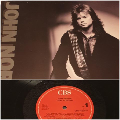 VINTAGE/ RETRO LP-VINYL "JOHN NORUM/TOTAL CONTROL" 1987