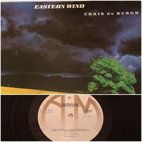 VINTAGE/ RETRO LP-VINYL "CHRIS DE BURGH/ EASTERN WIND" 1980