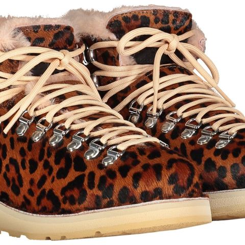 Diemme inverno vet brun leopard sko, vinterboots - nye str 39