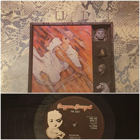 VINTAGE/ RETRO LP-VINYL "THE CULT/DREAMTIME" 1984