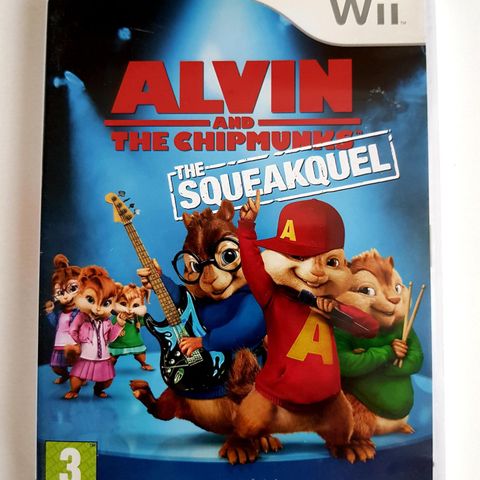 Alvin and the Chipmunks The squeakquel for Wii