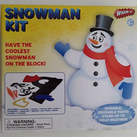 Snømann Kit / Snowman Kit Få den kuleste snømannen ☃️