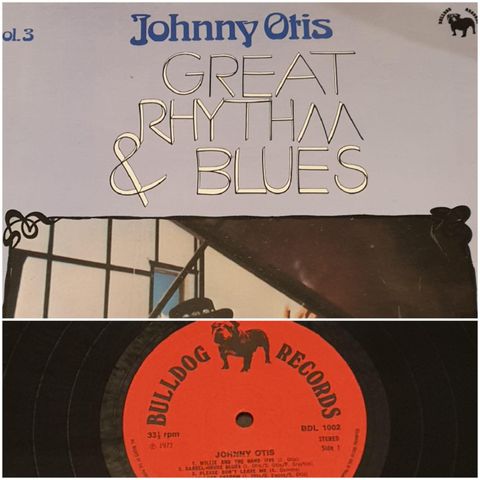VINTAGE/ RETRO LP-VINYL "JOHNNY ØTIS/GREAT RHYTHM & BLUES" 1973