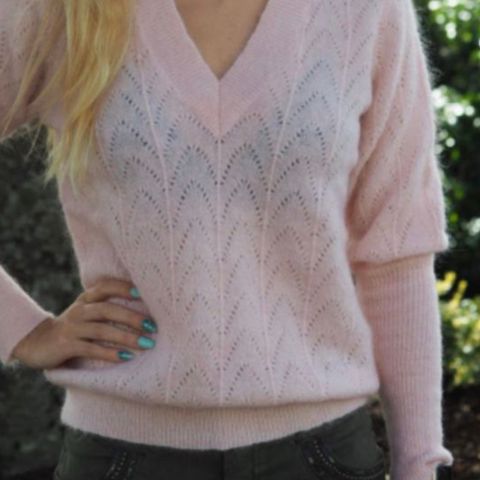 Just female teri knit peach