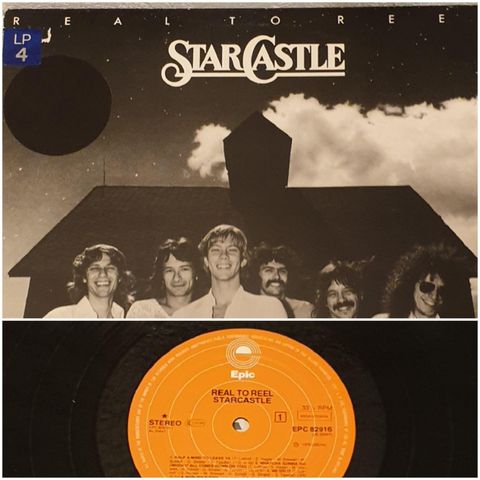 VINTAGE/ RETRO LP-VINYL "REAL TO REEL/STARCASTLE 1978"