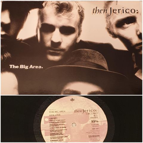 VINTAGE/ RETRO LP-VINYL "THEN JERICO/THE BIG AREA" 1989