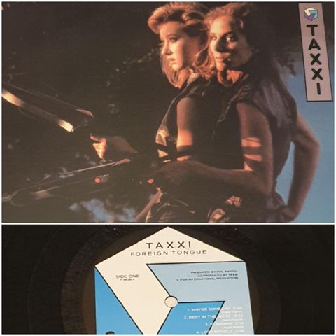 VINTAGE/ RETRO LP-VINYL "TAXXI/FOREIGN TONGUE"