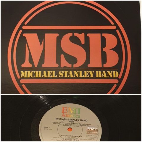 VINTAGE/ RETRO LP-VINYL "MICHAEL STANLEY BAND/MSB 1982"