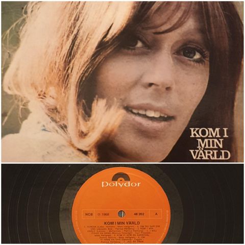 VINTAGE/ RETRO LP-VINYL "LILL LINDFORS/KOM I MIN VARLD 19688"