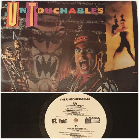 VINTAGE/ RETRO LP-VINYL "THE UNTOUCHABLES/U 1988"