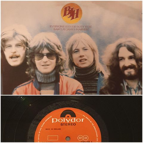 VINTAGE  RETRO LP-VINYL "BJH/ EVERYONE IS EVERYBODY ELSE 1974"