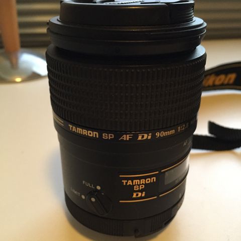 Tamron sp af di 90mm 1:2.8 objektiv