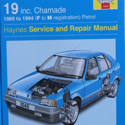 Renault 19 1989-1994 Service manual