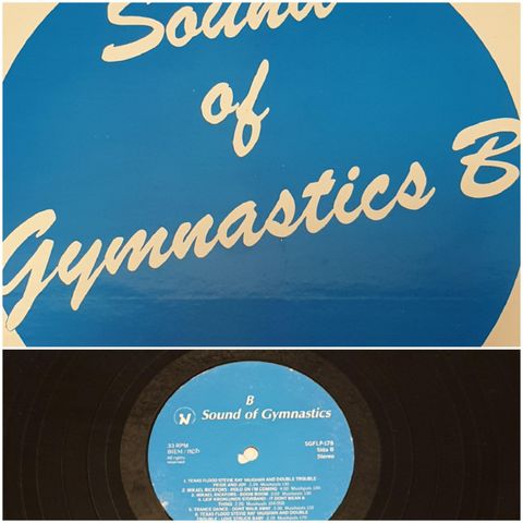 VINTAGE  RETRO LP-VINYL "SOUND OF GYMNASTICS B"