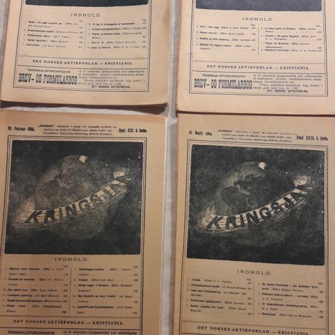 KRINGSJAA  , 4 eksemplarer fra 1904