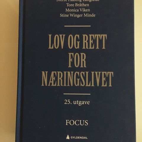 Lov og rett for næringslivet