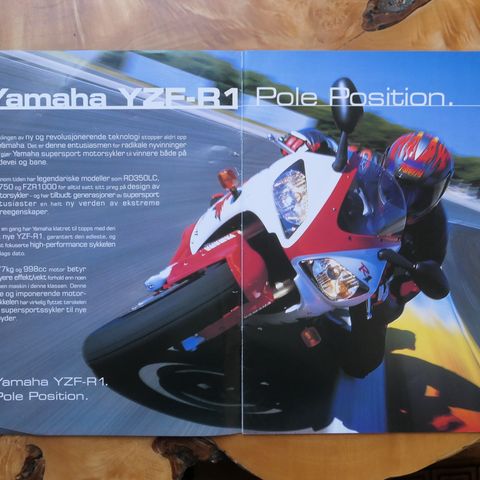 Yamaha 1998 fullt program brosjyre