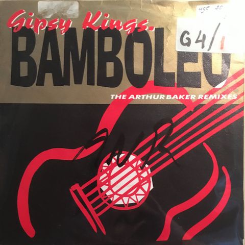 G Kings – Bamboleo (Club Edit) (7", Single 1989)