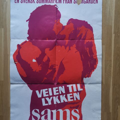 Film Plakat / Poster: Sams 1974 (Christina Carlwind)