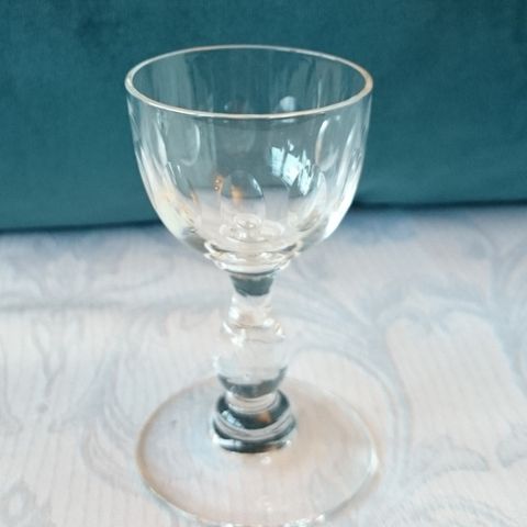 Hadeland glass - Ebba drammeglass med olivenslip