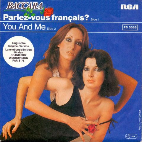 Baccara - Parlez-vous Français?      (7"singel,   1978)