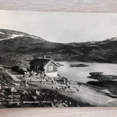 Haukeli, postkort fra 1940-tallet