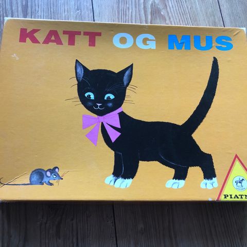 KATT og MUS - spillet fra SAGA Kunstforlag