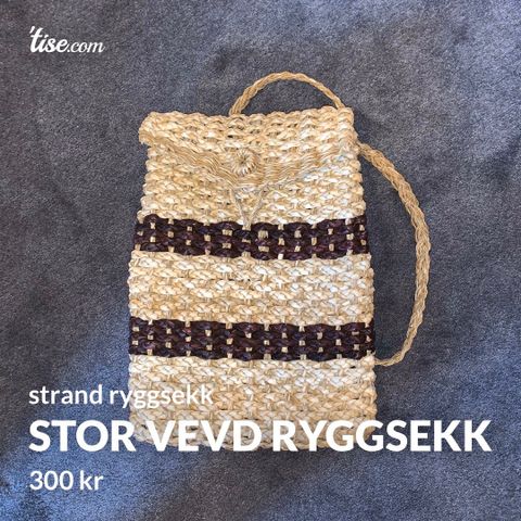 STOR VEVD RYGGSEKK