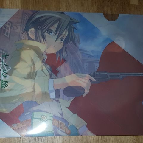 Kino's Journey Anime A4 plastmappe selges!