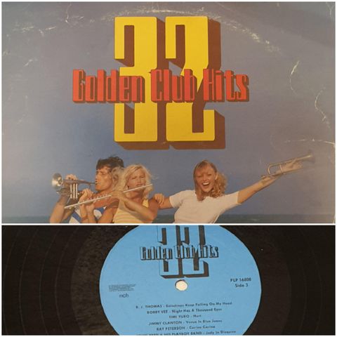 VINTAGE/ RETRO LP-VINYL "GOLDEN CLUB HITS" PS 1 STK