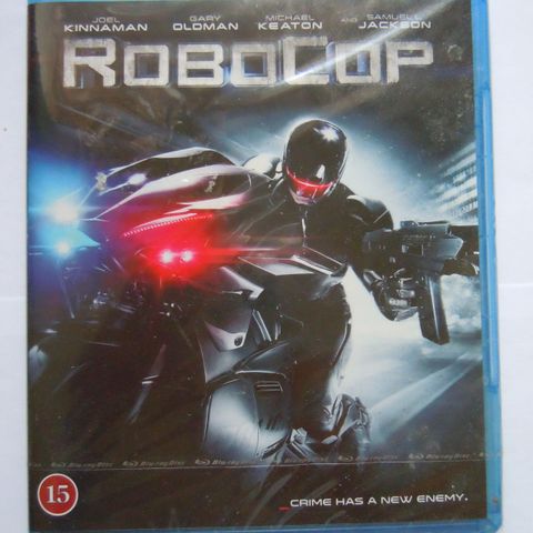 Blu-Ray Bluray film Robocop 2013 med Samuel Jackson  - Nytt i plast