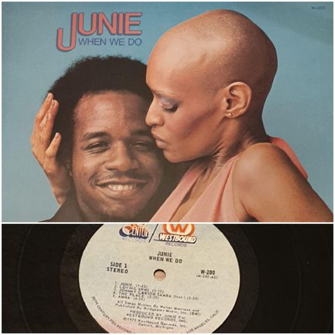 VINTAGE/ RETRO LP-VINYL "JUNIE/WHEN WE DO 1975"