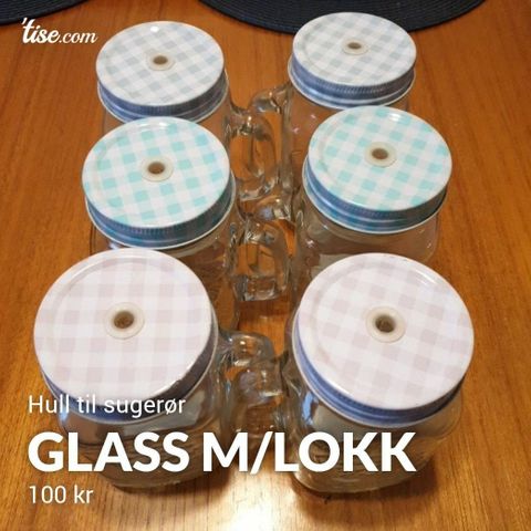 Glass m/lokk