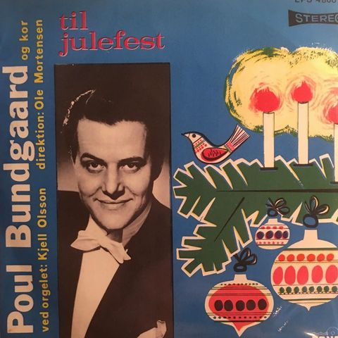 Poul Bundgaard - Til Julefest (7"SINGEL)