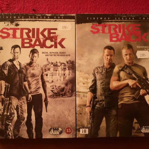 Strike Back Sesong 1 Ny i plast