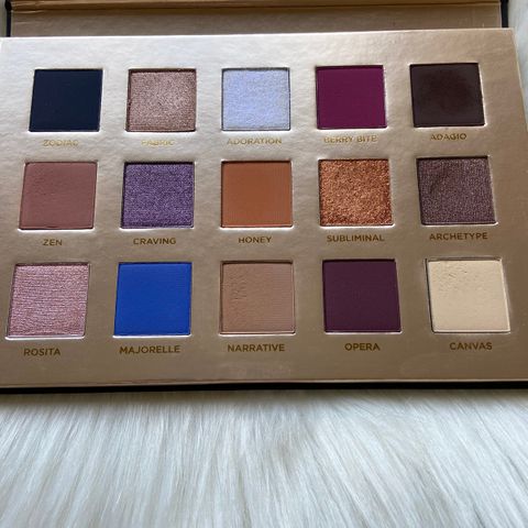 Nabla Cosmetics Poison Garden palette