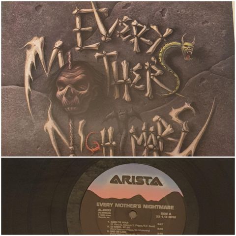 VINTAGE/ RETRO LP-VINYL "ARISTA/EVERY MOTHER'S NIGHTMARE 1990"