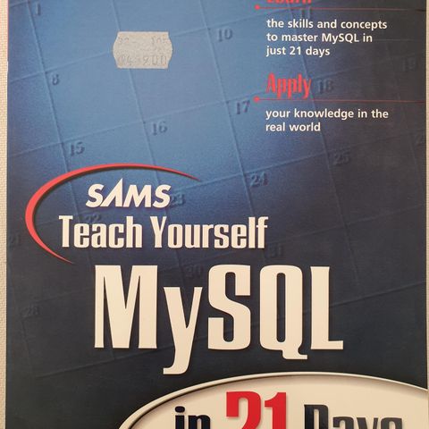 Teach Yourself MySQL in 21 Days,,