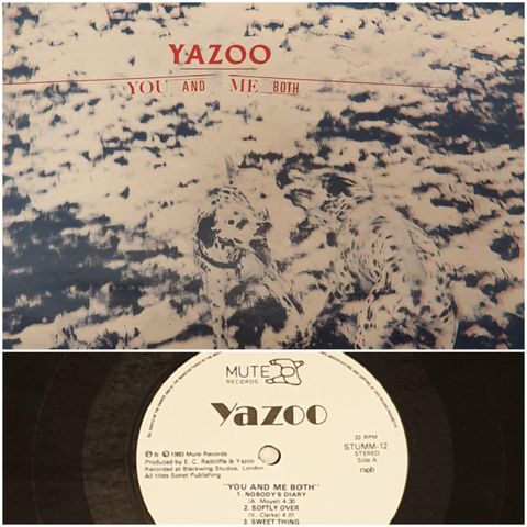 VINTAGE/ RETRO LP-VINYL "YAZOO/YOU AND ME BOTH 1983"