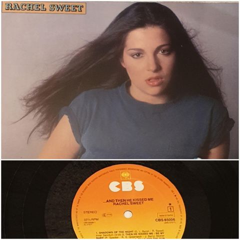 VINTAGE/ RETRO LP-VINYL "RACHEL SWEET/AND THEN HE KISSED ME 1981"