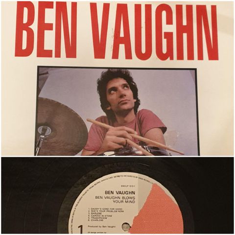 VINTAGE/ RETRO LP-VINYL "BEN VAUGHN/BLOWS YOUR MIND 1988"